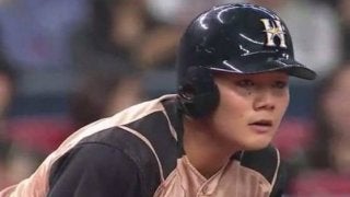 日本ハム清宮が先制タイムリー三塁打　中堅手の頭上を越える会心の当たり