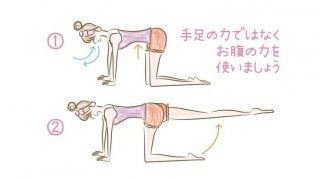 お腹引き締めエクササイズ