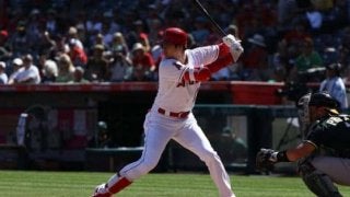 【MLB】大谷翔平、初回は左飛　今季最終戦「3番・DH」、自己新23号は飛び出すか