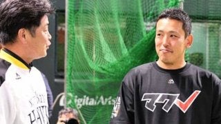 鷹・工藤監督、引退の大隣と対面し感謝「私の初めての優勝に貢献してくれた」
