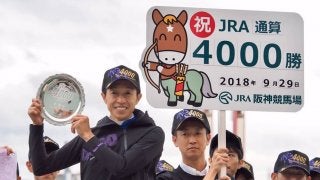 【武豊日記】JRA通算4000勝を達成しました