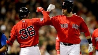 【MLB 地区シリーズ】レッドソックスが初回に3点先制　今季打点王マルティネスが左翼へ先制3ラン