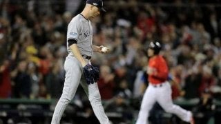 【MLB 地区シリーズ】ヤ軍ハップがまさかの炎上降板　3回途中5失点　マルティネスに3点先制被弾