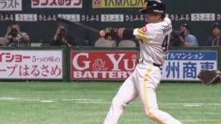 引退試合の鷹・本多、第4打席に右翼線破る三塁打　プロ13年支えた快足を発揮