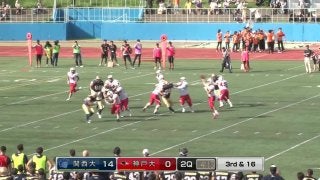 関西大学 vs 神戸大学(王子)