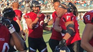 富士通5連勝オービックに逆転勝利