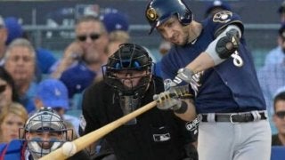 【MLB】ブルワーズが初回に1点先制！　MVP候補イエリッチが一塁から快足飛ばして生還