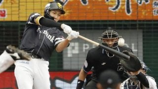 これぞ4番の働き！福岡ソフトバンク・柳田が流れを呼び込む先制弾！