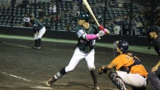 走攻守三拍子揃った超攻撃的2番打者　妹尾克哉（香川オリーブガイナーズ）