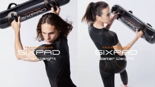 家庭用EMSのSIXPADから水の力で体幹を鍛える「SIXPAD Water Weight」登場