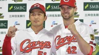 広島バッテリーに見る意思統一。絶妙配球で柳田悠岐を混乱に陥れる
