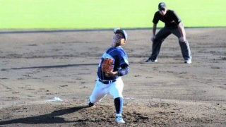 実力急上昇！美しく投げ込む最速151キロ右腕　竹内裕太（徳島インディゴソックス）
