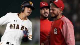 最強捕手モリーナ、巨人松原の快足を絶賛「素晴らしいスピード。好きだな」