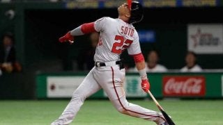MLB選抜マッティングリー監督、ソトの天井直撃打に「ラッキーな二塁打だった」