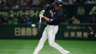 【日米野球】柳田の「独創的な」フルスイングにMLB公式も注目　「シリーズMVPが待っている」