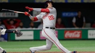 【日米野球】20歳ソトの底知れぬパワー　天井直撃“幻の本塁打“に「打った瞬間入ったと…」