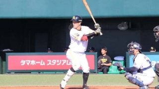 【トライアウト】ホークス戦力外の城所は2安打　筑後のファンから大歓声「もっと野球がしたい」