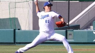 【トライアウト】中日戦力外の若松、わずか7球で3人斬り　2015年10勝の右腕「どこでも」