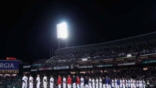 【日米野球】MLB選抜がホスキンスのソロ弾で1点を先制　前田健太は2回1安打無失点と快投