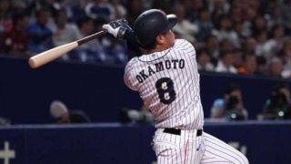 【日米野球】侍J岡本、日米13打席目にバックスクリーン弾「力負けせず打ち返せて良かった」