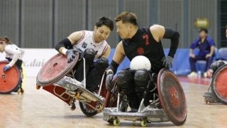 「ウィルチェアーラグビー体験会＆エキシビションマッチ」が品川区で開催