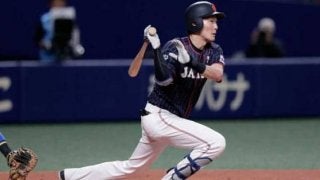 【日米野球】殊勲三塁打を放った源田、成長と手応え感じた6試合「本当に充実した期間だった」