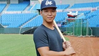 王柏融を超える好打者!?　台湾が誇る20歳捕手の夢「日本球界に挑戦してみたい」