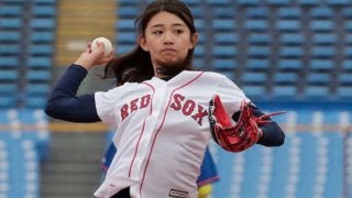 【MLBドリームカップ】美しき「野球女子」坪井ミサト、岩村氏打ち取り「もの凄く嬉しいです」