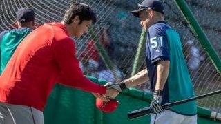 大谷＆イチローの“師弟関係”をMLB公式注目　米ファン「彼以上に良い先輩はいない」