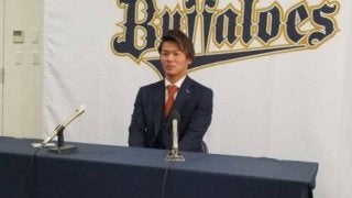 オリ山本が5倍増の4000万円で一発サイン　32ホールドも「点数は60点です」