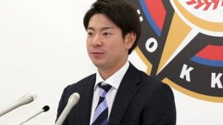 ハム松本剛、170万円ダウンの2100万円でサイン　来季は「やるしかない」