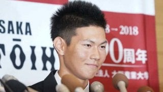 ロッテ新人選手背番号が決定　ドラ1藤原恭大は唯一1桁の「2」＆血液型は「B」
