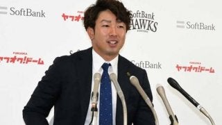 鷹・西田が600万円増の1800万円「ポストシーズンの活躍を評価してもらった」