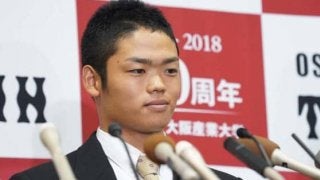 中日の4球団競合ドラ1根尾は「7」、梅津は「28」に決定…8日発表、各球団の背番号は？