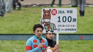 福永祐一騎手が年間100勝達成！