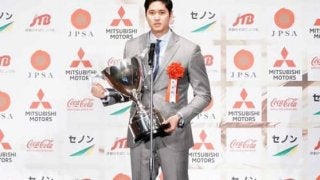 大谷翔平、2年ぶり2度目の日本プロスポーツ大賞受賞「何度でも受賞できるよう」