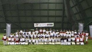 ロッテ主力3選手が野球教室で子供たちに伝えたこと　「みんな元気があって積極的」