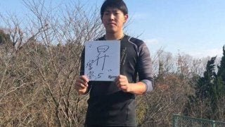 ロッテ安田が自主トレ公開　2年目への誓い「1軍で出させてもらえるように」