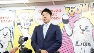 マリナーズ移籍の菊池雄星が西武に挨拶「苦しい時期のことがいい思い出」