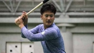 ホークス22歳育成出身捕手が先輩・甲斐に入門　受けた教えは「練習すること」