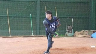 オリドラ3位荒西、連日ブルペン入りで猛アピール！　「これからは毎日入る予定」