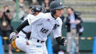 ロッテ公式インスタが“和ギータ”の豪快「フルスイング」打撃動画を公開