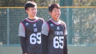 母校が揃って選抜出場　ロッテ高校生ルーキー投手2人が後輩たちに託す思い