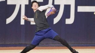 ハム吉田輝、新人合同自主トレは「80点」　練習後の“サイン会”には約400人が列
