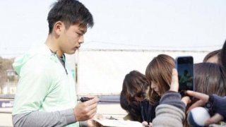 日ハムドラ2野村、自主トレ打ち上げ　初キャンプに向け「がむしゃらにやりたい」