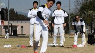 鷹ドラ3野村、初キャンプで“地獄ラン”も充実感「幸せ」