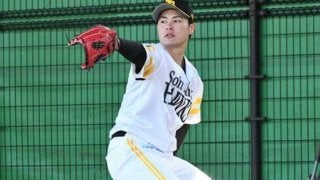 ホークス笠谷、B組スタートも「気合いは十分」　1軍ローテ目指し初日から100球超え