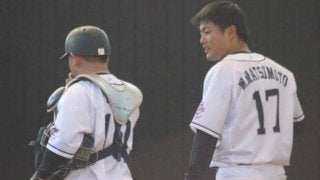 西武ドラ1松本航が2度目のブルペン入り　捕手務めた森は驚愕「180キロくらい」
