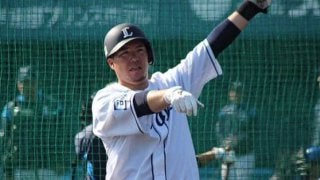 西武山川、フリー打撃で18発と快音連発　全試合4番は「絶対、譲れないっす」