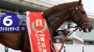 デビュー４戦４勝のアドマイヤマーズ。２歳王者はとにかく抜かせない